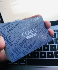 Alternative view of 1000 tarjetas de presentación ultra premium con barniz UV