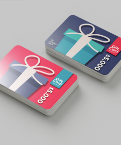 Gift cards pack de 100 unidades premium