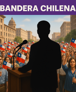 500 Banderas Chilenas 90x60 cms