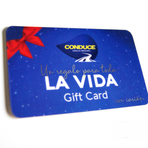 Gift cards pack de 100 con puntas redondas